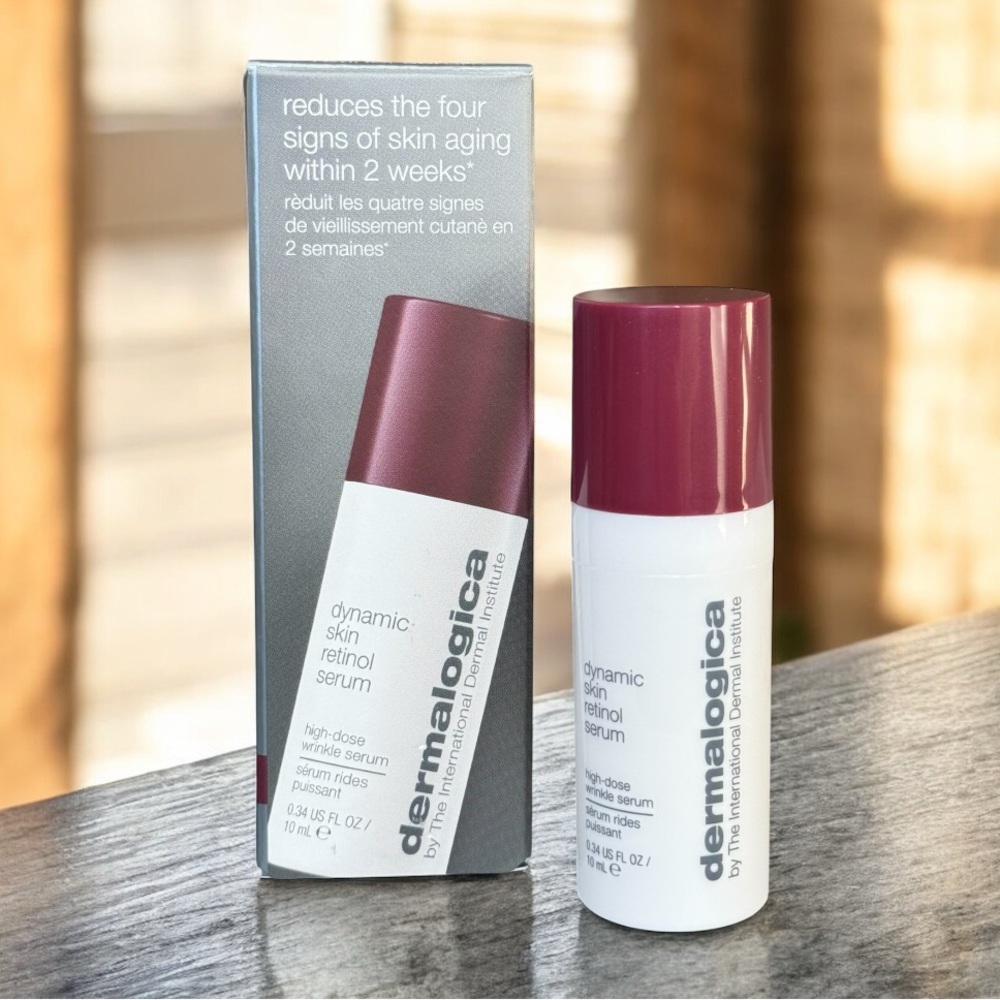 Dermalogica Dynamic Skin Retinol Serum .34 oz 10 ml Large Travel Size NIB